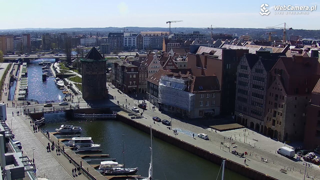 GDAŃSK - widok na Stare Miasto - 11 kwiecień 2026, 12:54
