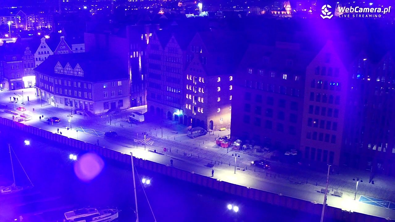 GDAŃSK - widok na Stare Miasto - 13 listopad 2025, 23:37