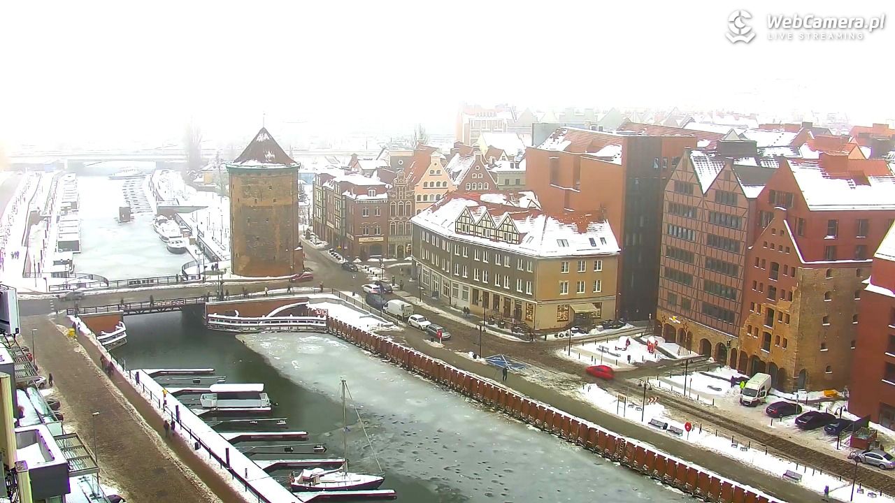 GDAŃSK - widok na Stare Miasto - 17 styczeń 2026, 12:49