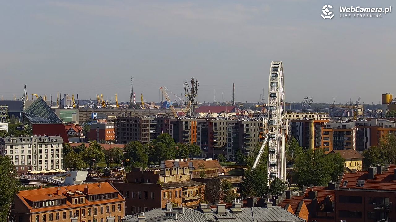 GDAŃSK - widok na Stare Miasto - 21 czerwiec 2026, 09:44