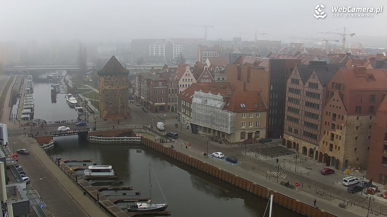 GDAŃSK - widok na Stare Miasto - 30 marzec 2026, 08:08