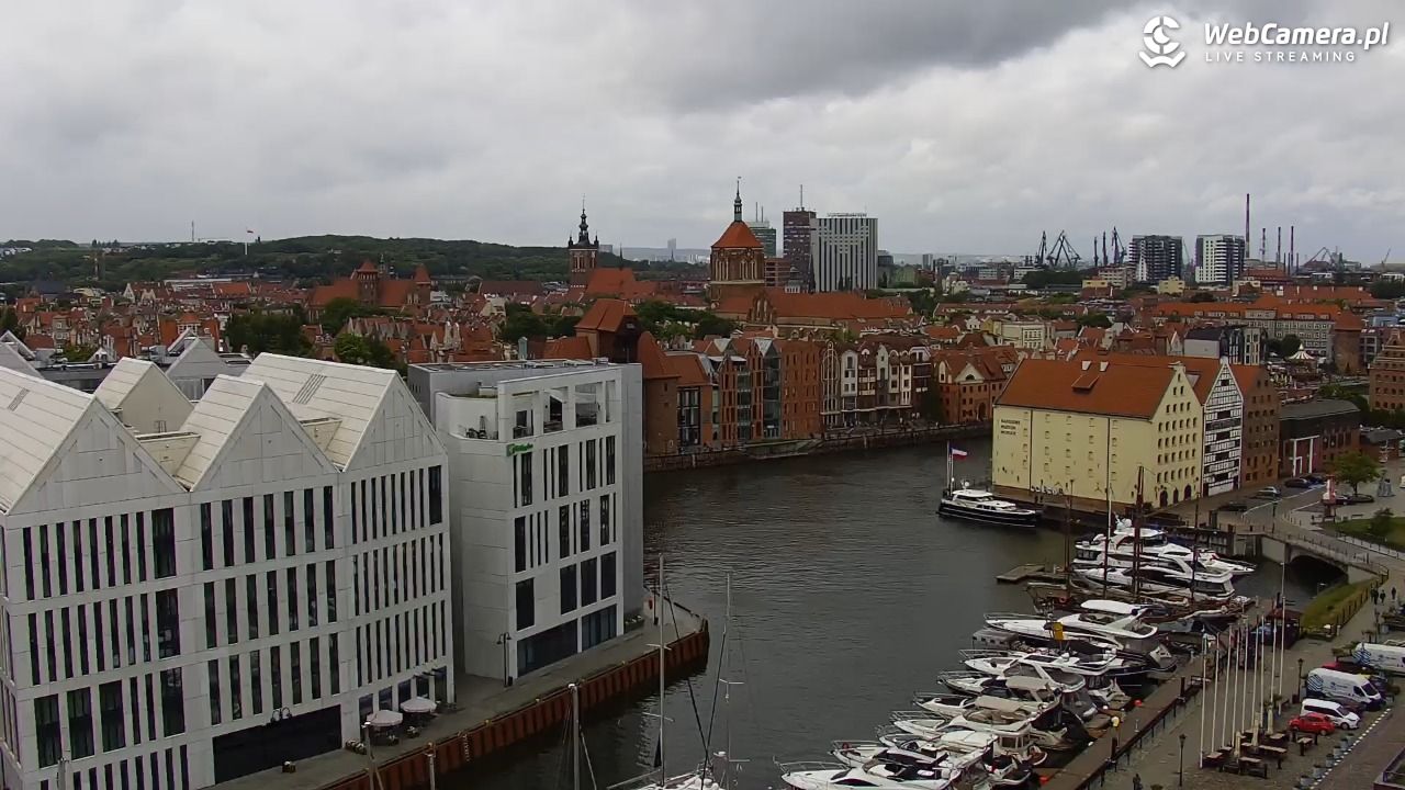 GDAŃSK - widok na Stare Miasto - 15 czerwiec 2026, 12:28