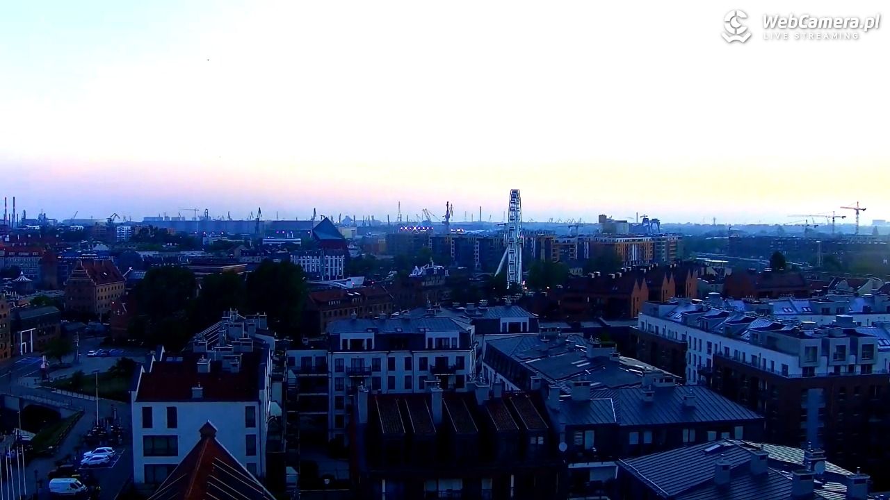 GDAŃSK - widok na Stare Miasto - 03 czerwiec 2026, 04:26