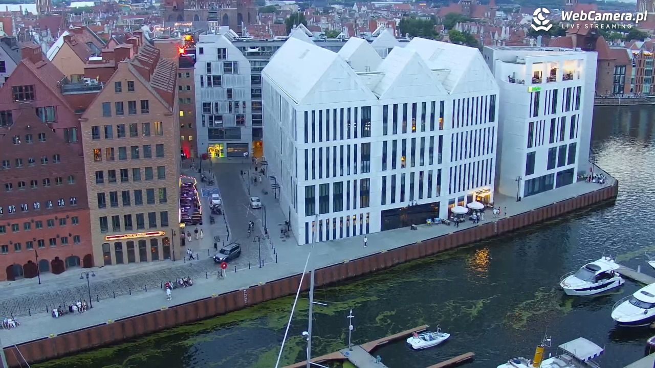 GDAŃSK - widok na Stare Miasto - 20 czerwiec 2026, 21:23