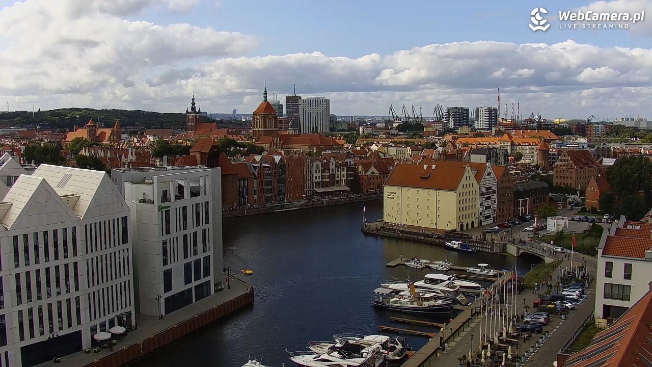 GDAŃSK - widok na Stare Miasto - 27 lipiec 2026, 16:06