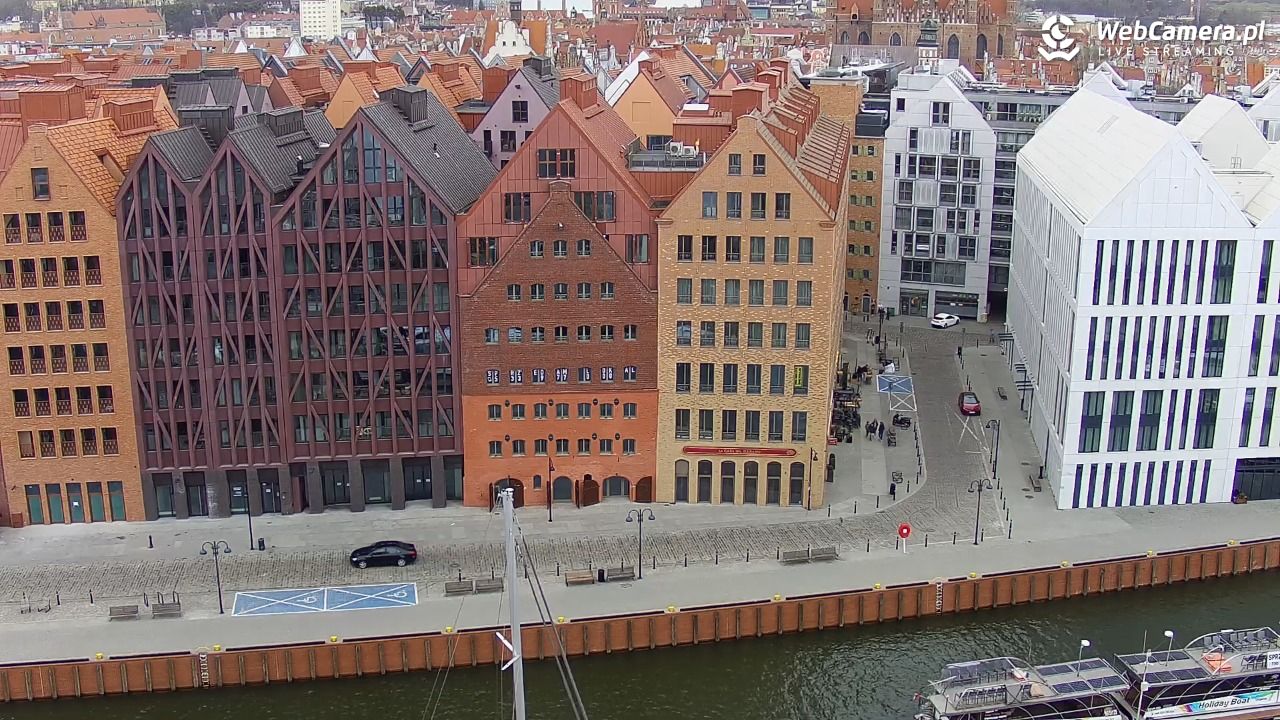 GDAŃSK - widok na Stare Miasto - 07 kwiecień 2026, 17:11