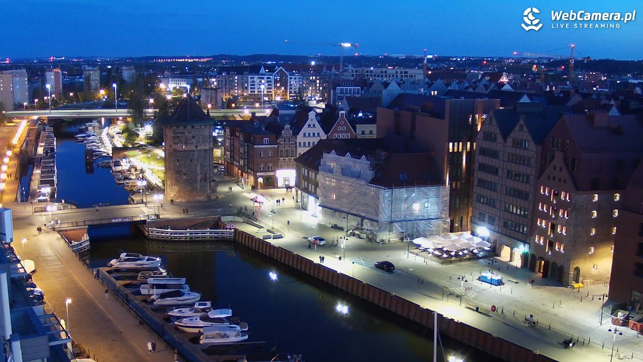GDAŃSK - widok na Stare Miasto - 04 maj 2026, 21:13