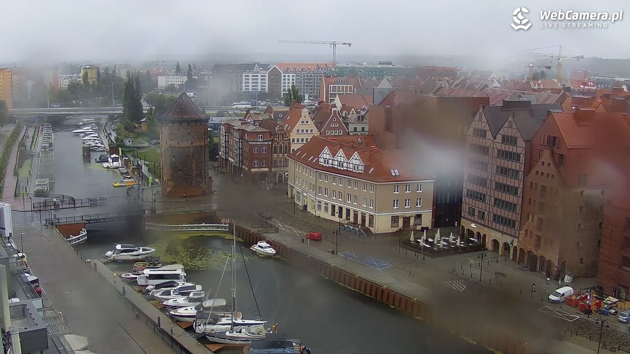 GDAŃSK - widok na Stare Miasto - 22 sierpień 2026, 08:23
