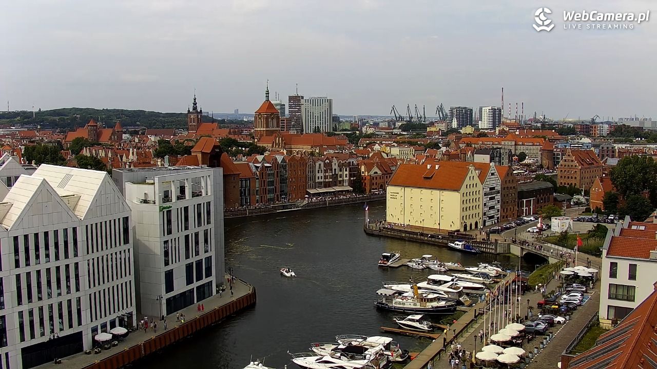 GDAŃSK - widok na Stare Miasto - 26 lipiec 2026, 13:49