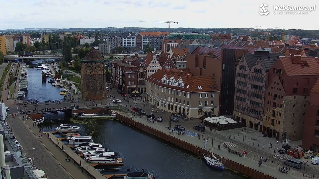 GDAŃSK - widok na Stare Miasto - 18 sierpień 2026, 16:56