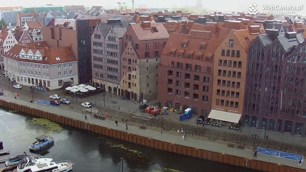 GDAŃSK - widok na Stare Miasto - 24 sierpień 2026, 16:46