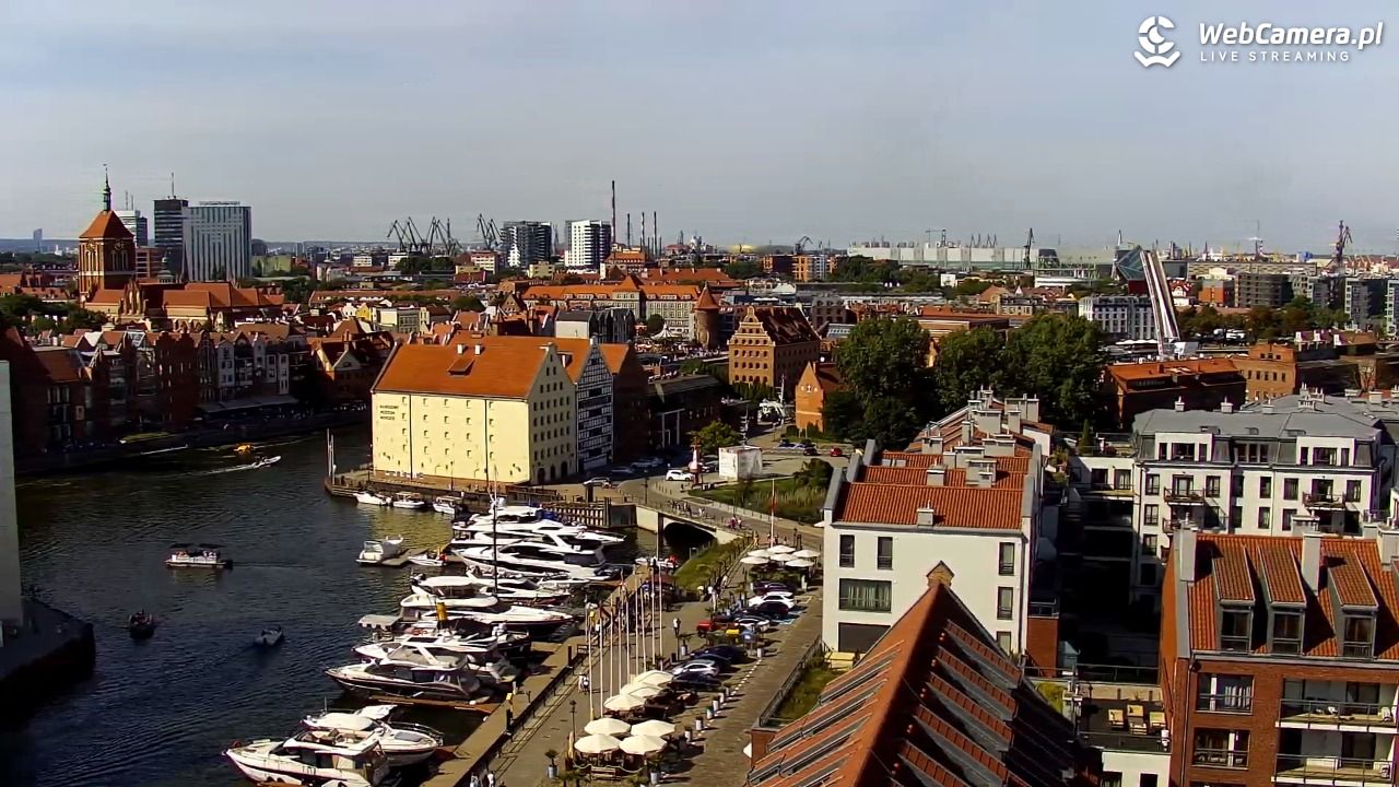 GDAŃSK - widok na Stare Miasto - 14 sierpień 2026, 15:11