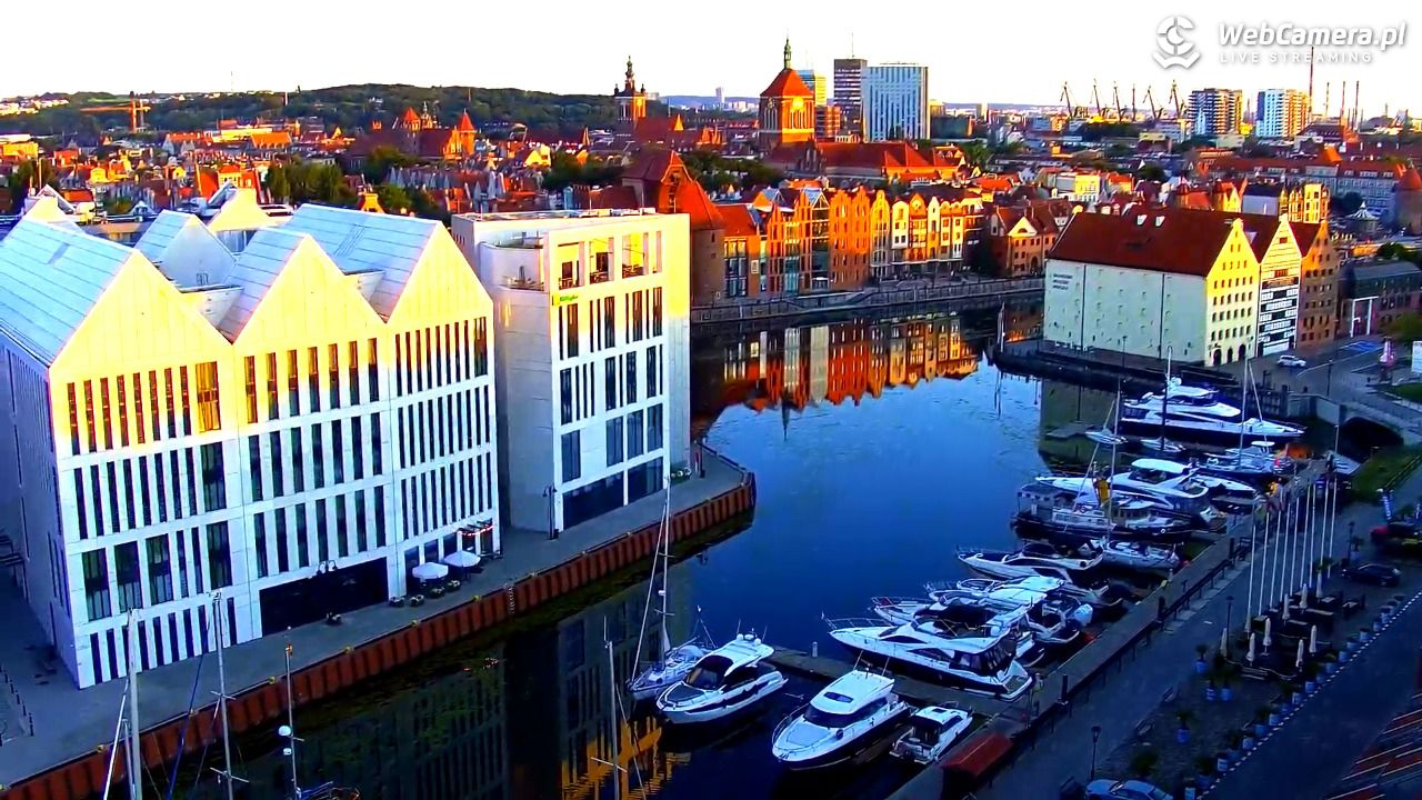 GDAŃSK - widok na Stare Miasto - 03 sierpień 2026, 05:23