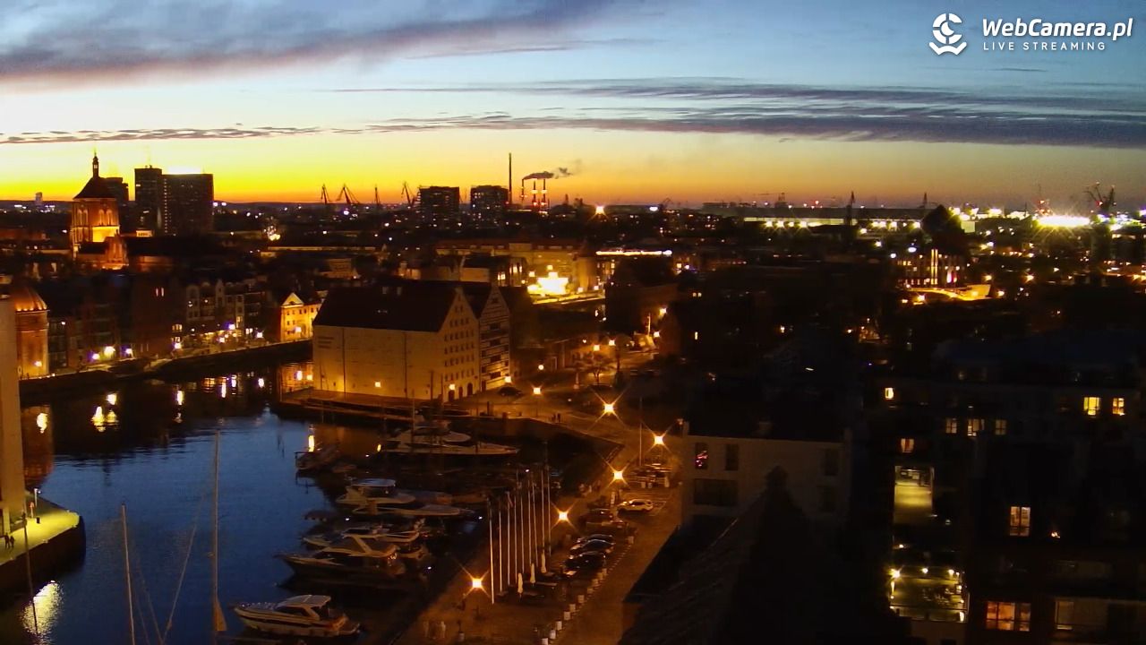 GDAŃSK - widok na Stare Miasto - 04 maj 2026, 21:18