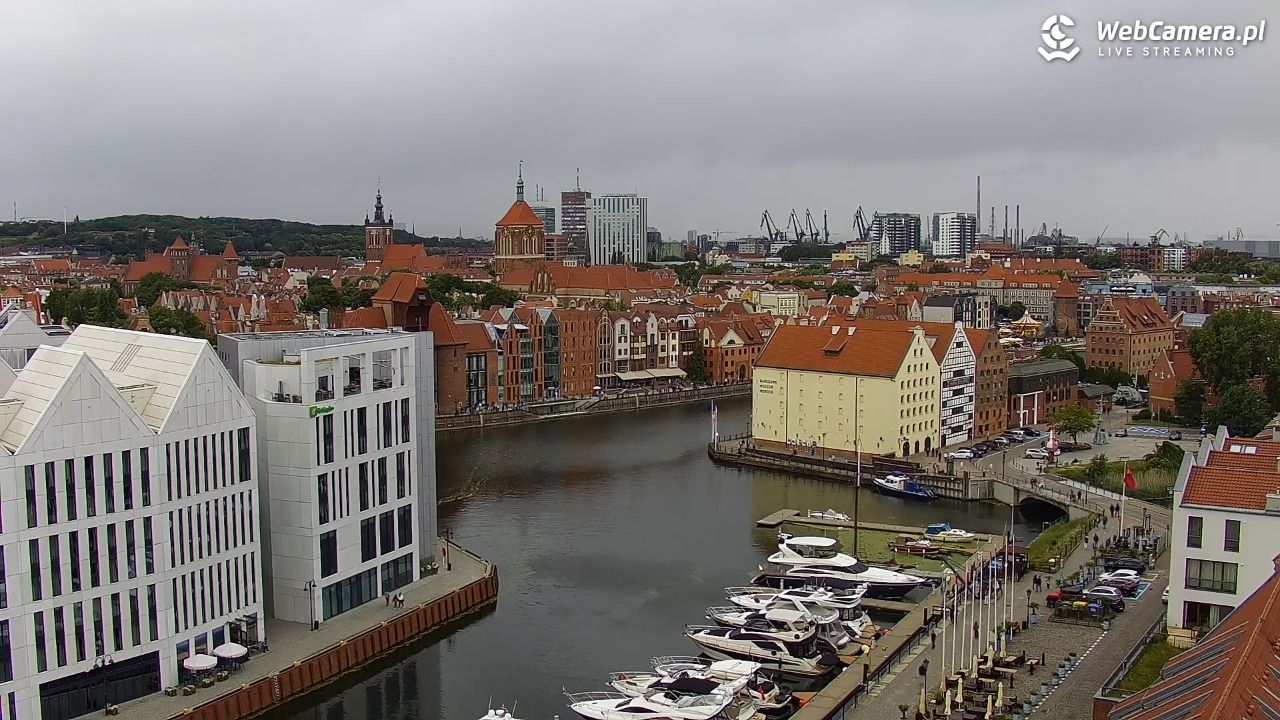GDAŃSK - widok na Stare Miasto - 07 lipiec 2026, 17:51