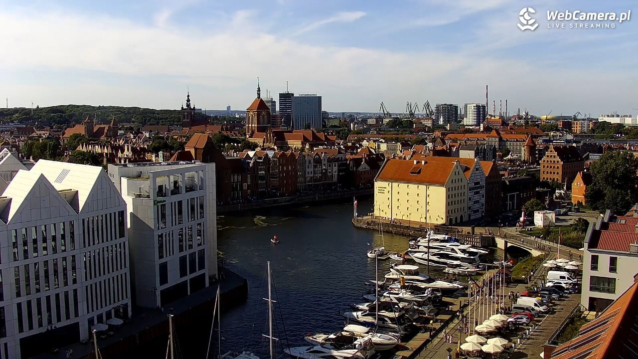 GDAŃSK - widok na Stare Miasto - 13 sierpień 2026, 16:27