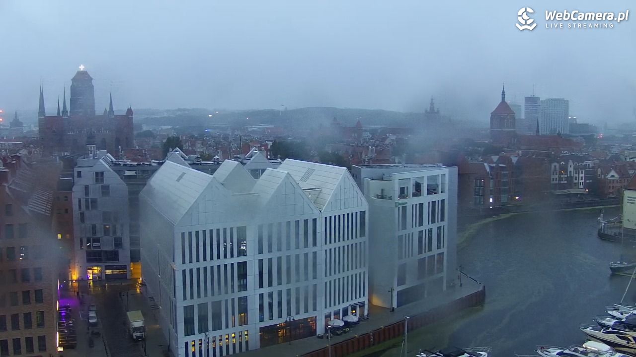 GDAŃSK - widok na Stare Miasto - 29 sierpień 2026, 05:59