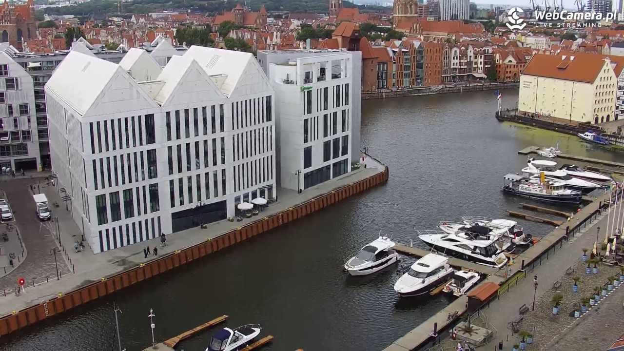GDAŃSK - widok na Stare Miasto - 21 lipiec 2026, 10:11