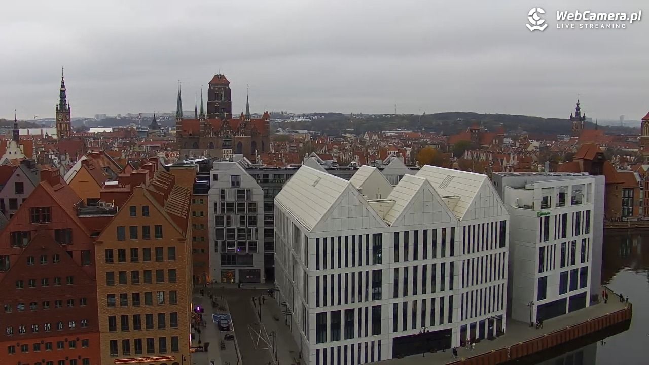 GDAŃSK - widok na Stare Miasto - 11 listopad 2025, 14:01