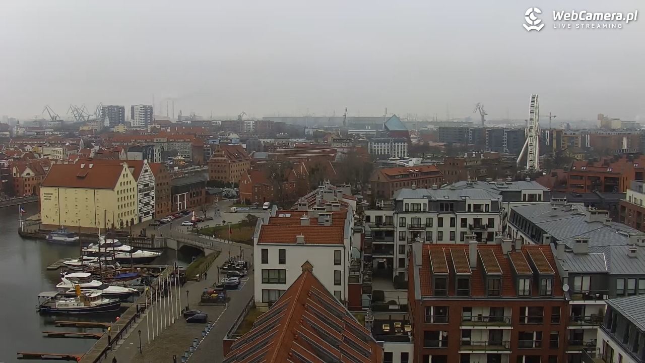 GDAŃSK - widok na Stare Miasto - 17 grudzień 2025, 11:34