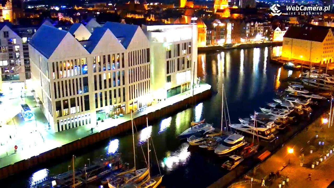 GDAŃSK - widok na Stare Miasto - 15 wresień 2025, 19:53