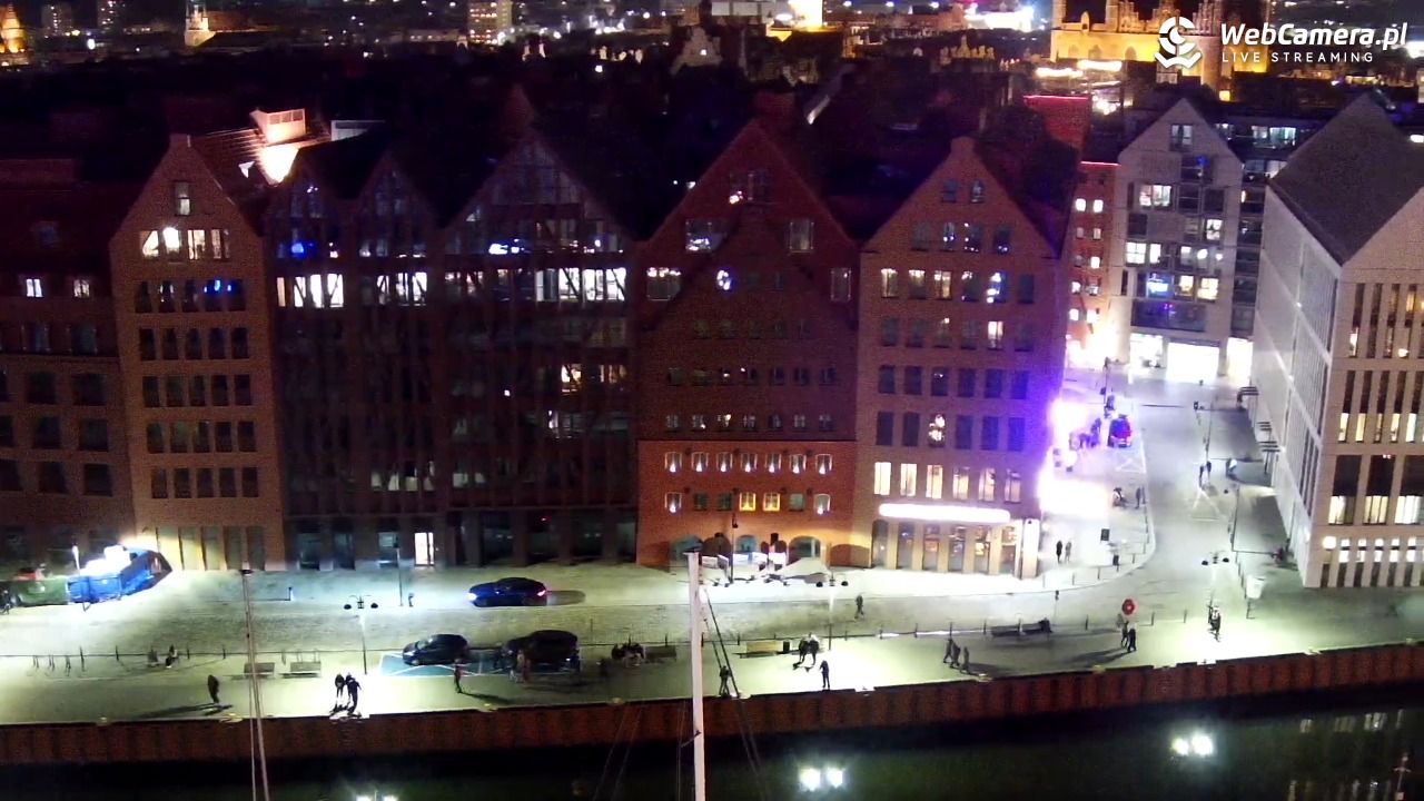 GDAŃSK - widok na Stare Miasto - 12 grudzień 2025, 19:57