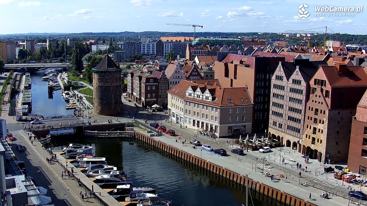 GDAŃSK - widok na Stare Miasto - 09 sierpień 2026, 10:31