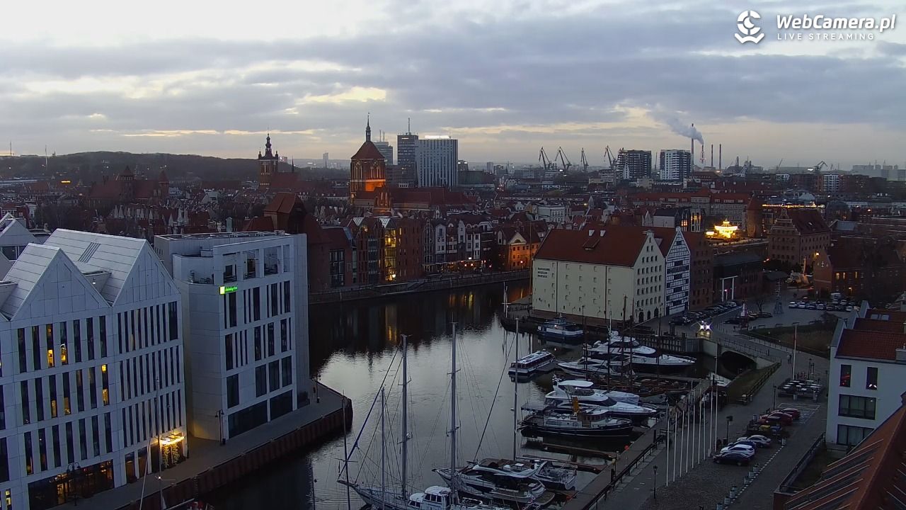 GDAŃSK - widok na Stare Miasto - 31 marzec 2026, 19:37