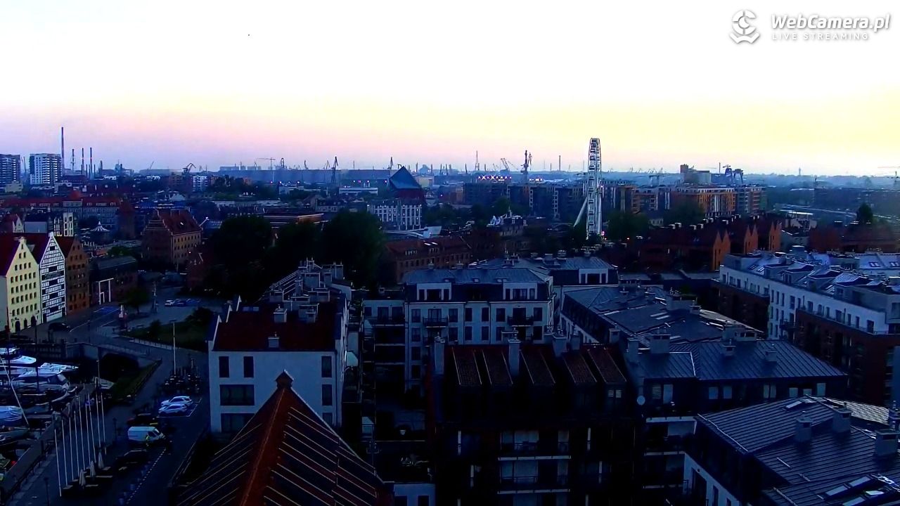 GDAŃSK - widok na Stare Miasto - 03 czerwiec 2026, 04:26
