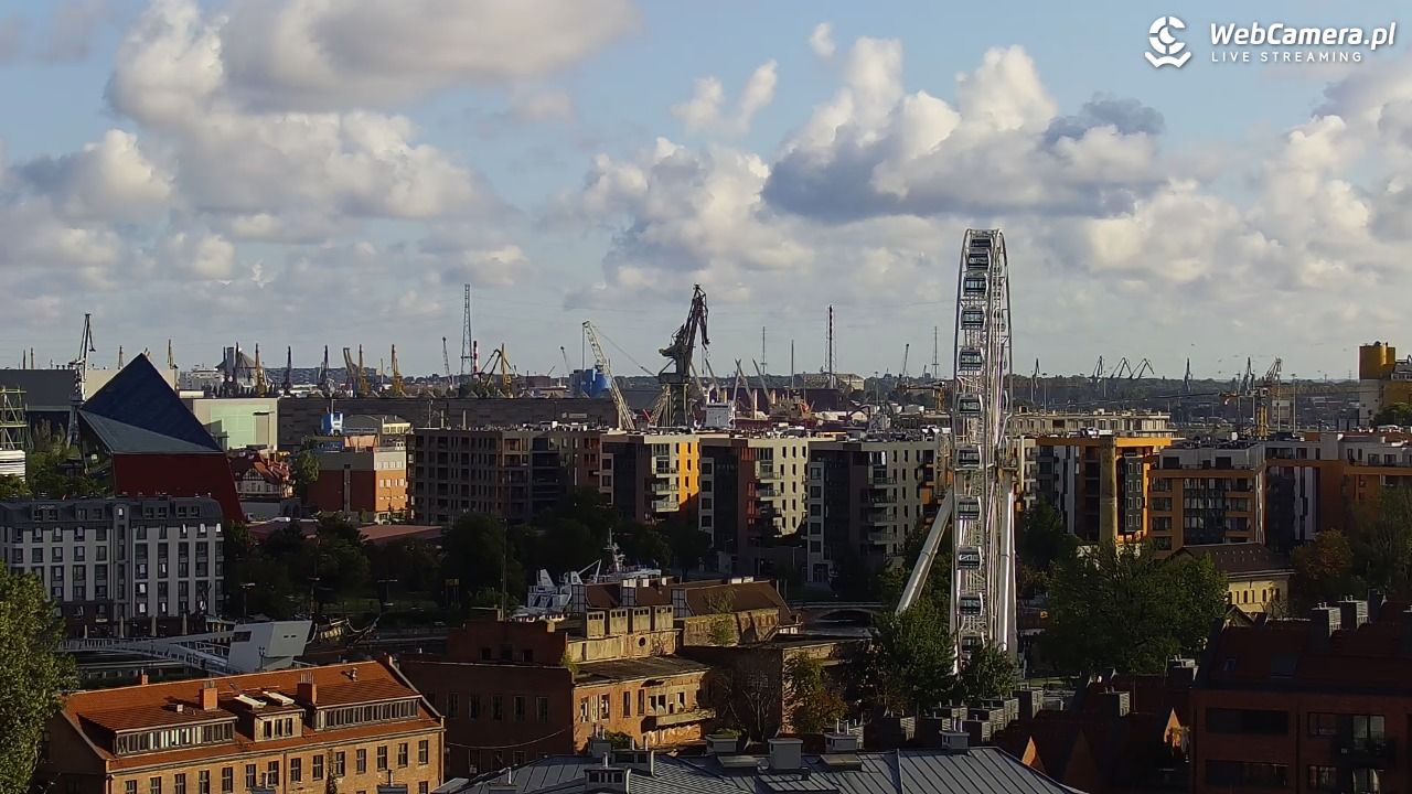 GDAŃSK - widok na Stare Miasto - 09 lipiec 2026, 06:58