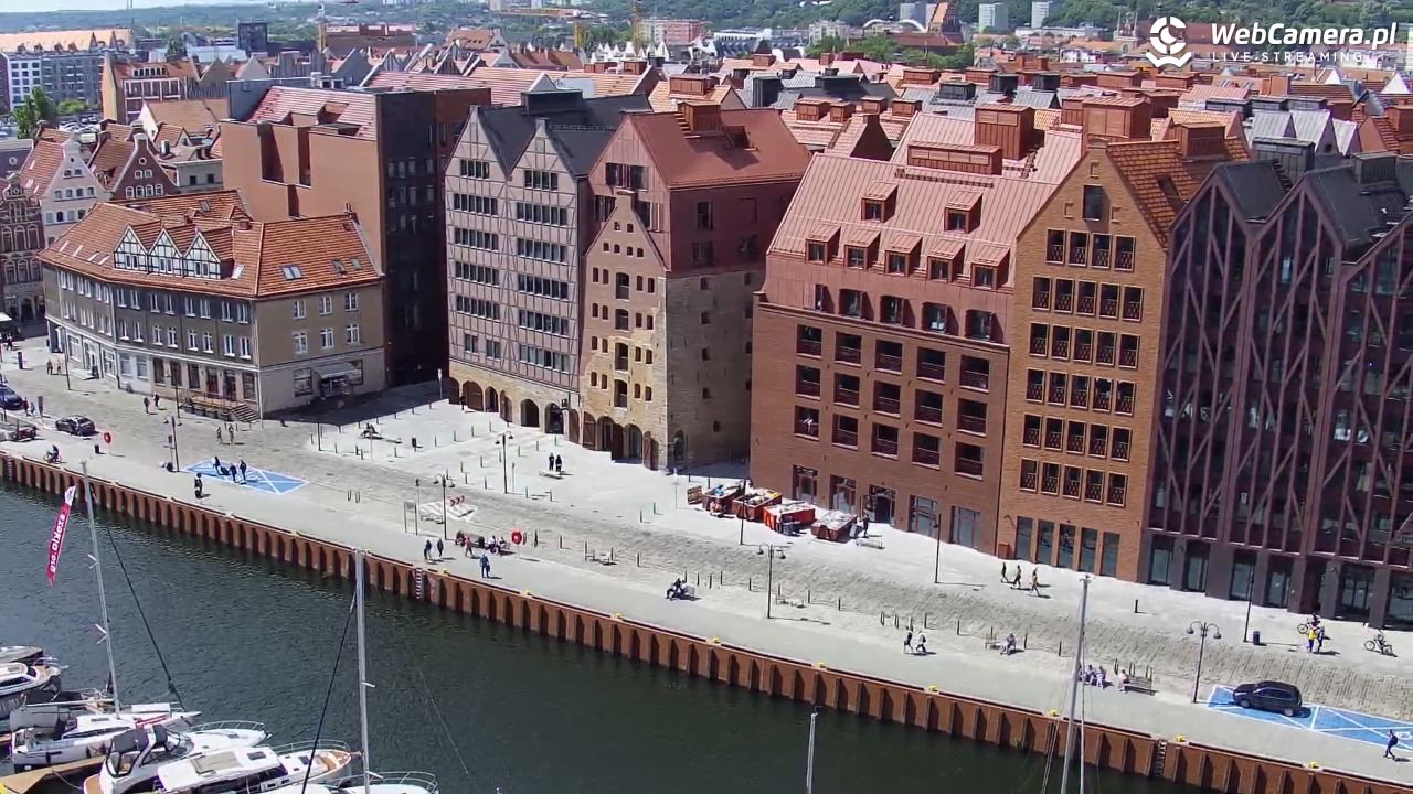 GDAŃSK - widok na Stare Miasto - 10 lipiec 2025, 11:44