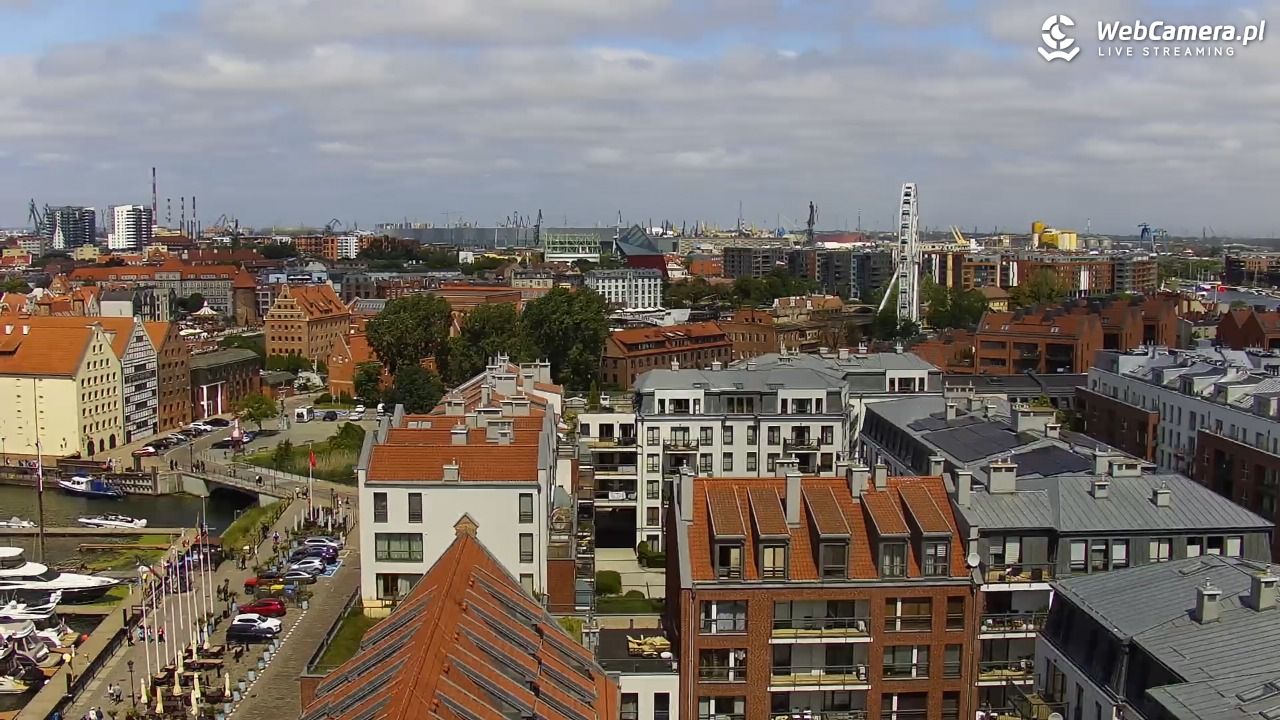 GDAŃSK - widok na Stare Miasto - 04 lipiec 2026, 12:31