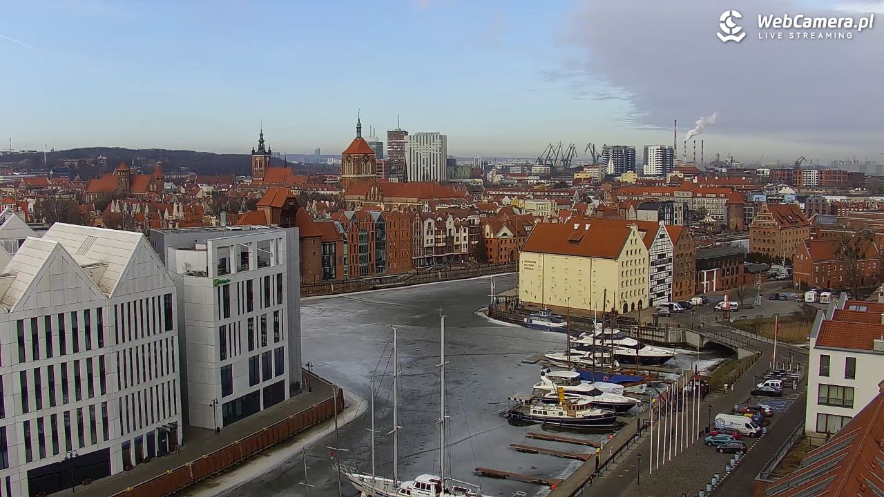 GDAŃSK - widok na Stare Miasto - 03 marzec 2026, 10:33