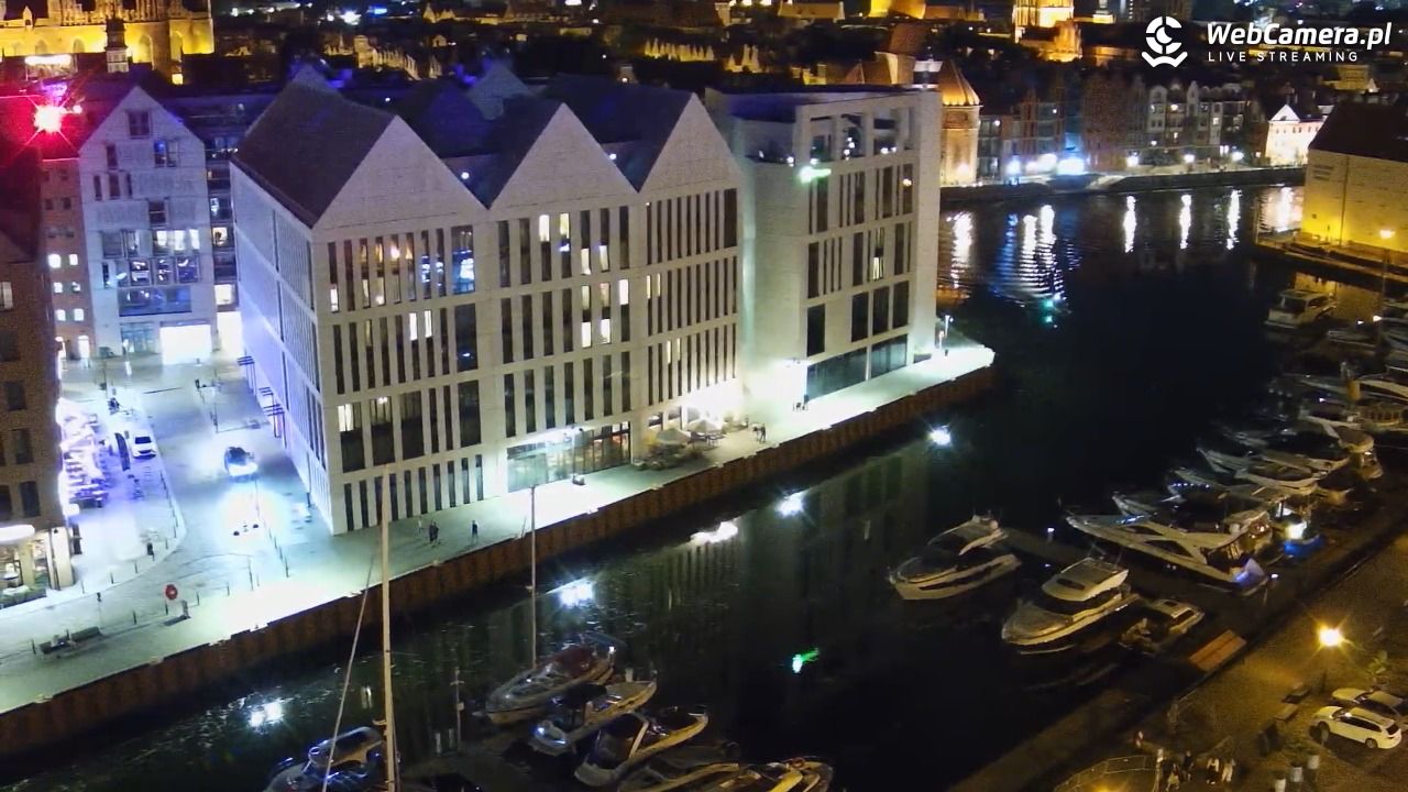 GDAŃSK - widok na Stare Miasto - 06 sierpień 2026, 23:28