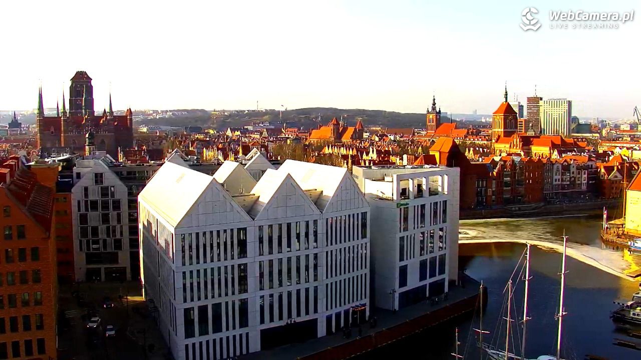 GDAŃSK - widok na Stare Miasto - 08 marzec 2026, 14:08