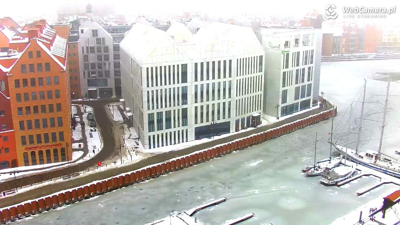 GDAŃSK - widok na Stare Miasto - 17 styczeń 2026, 12:48