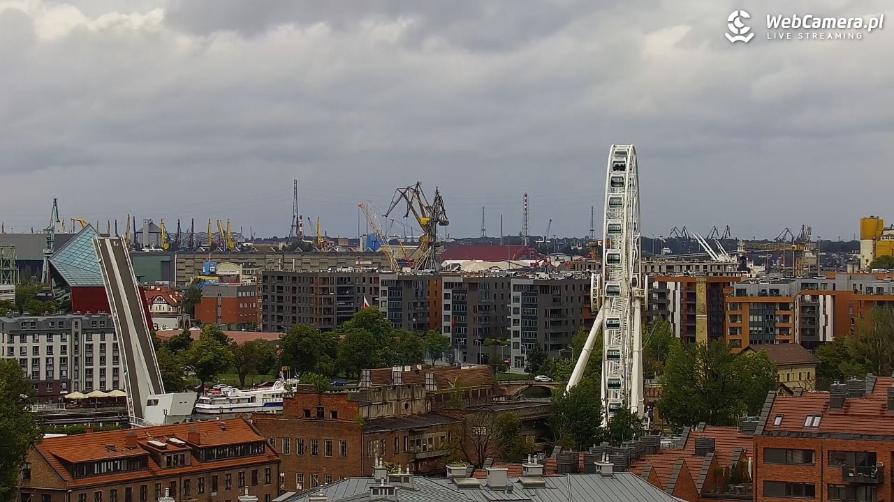 GDAŃSK - widok na Stare Miasto - 15 czerwiec 2026, 13:08