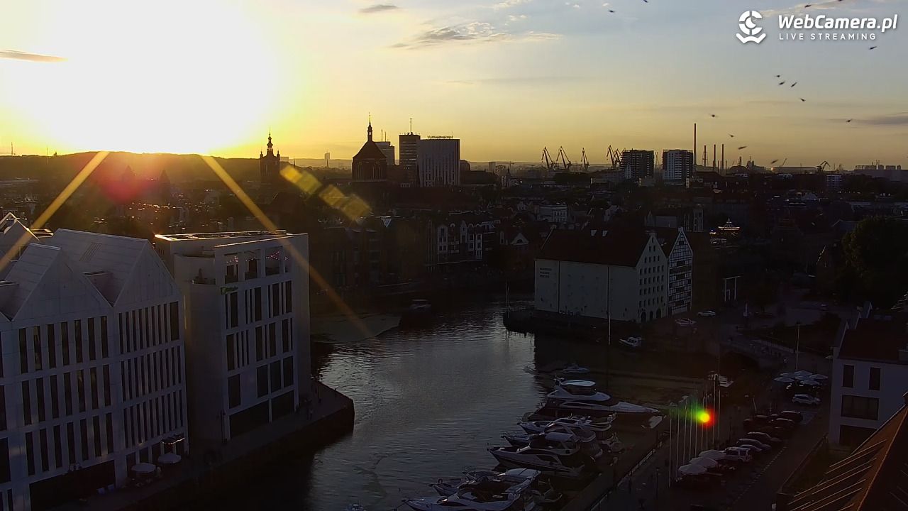 GDAŃSK - widok na Stare Miasto - 24 czerwiec 2026, 20:41