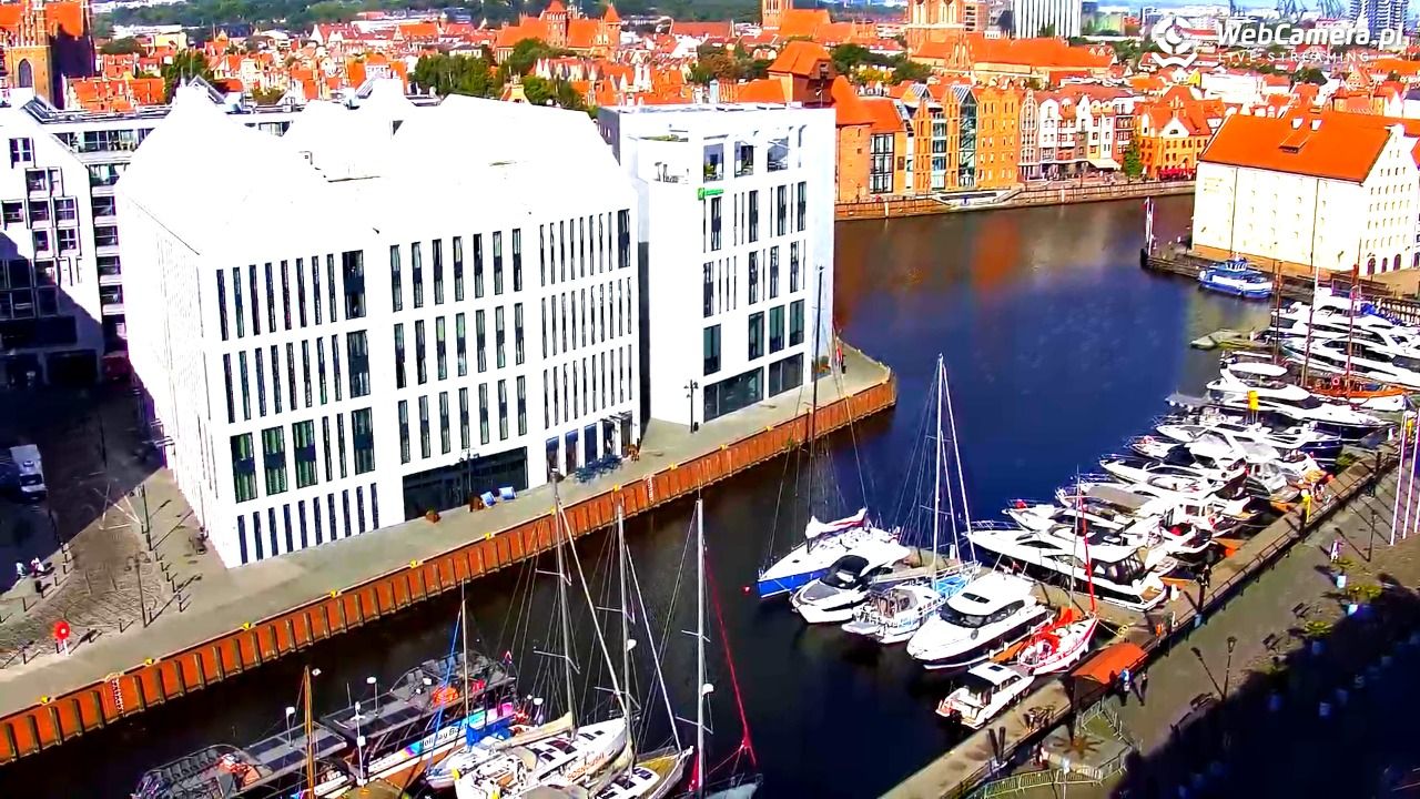 GDAŃSK - widok na Stare Miasto - 15 wresień 2025, 10:01