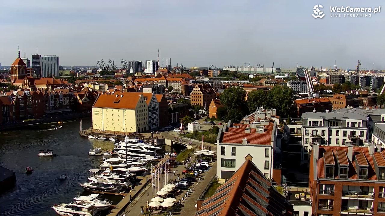 GDAŃSK - widok na Stare Miasto - 14 sierpień 2026, 15:11
