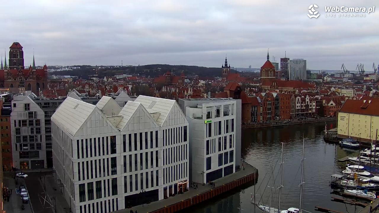 GDAŃSK - widok na Stare Miasto - 20 grudzień 2025, 14:44