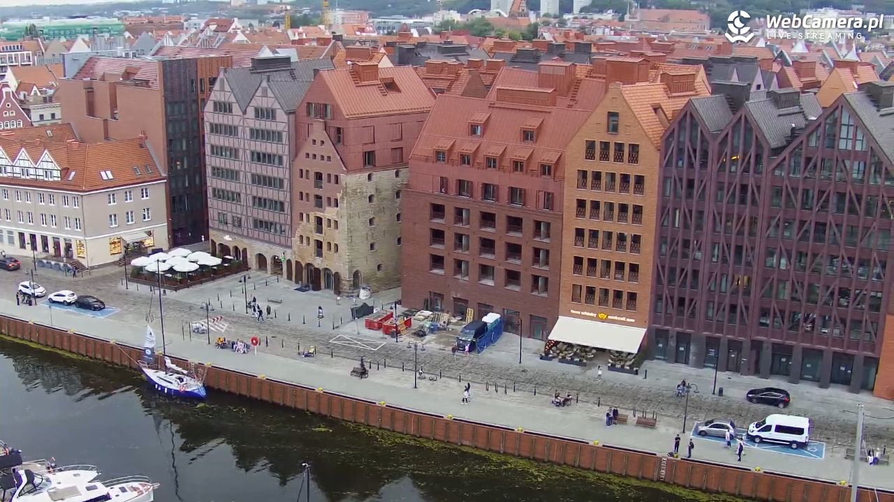 GDAŃSK - widok na Stare Miasto - 19 sierpień 2026, 19:29