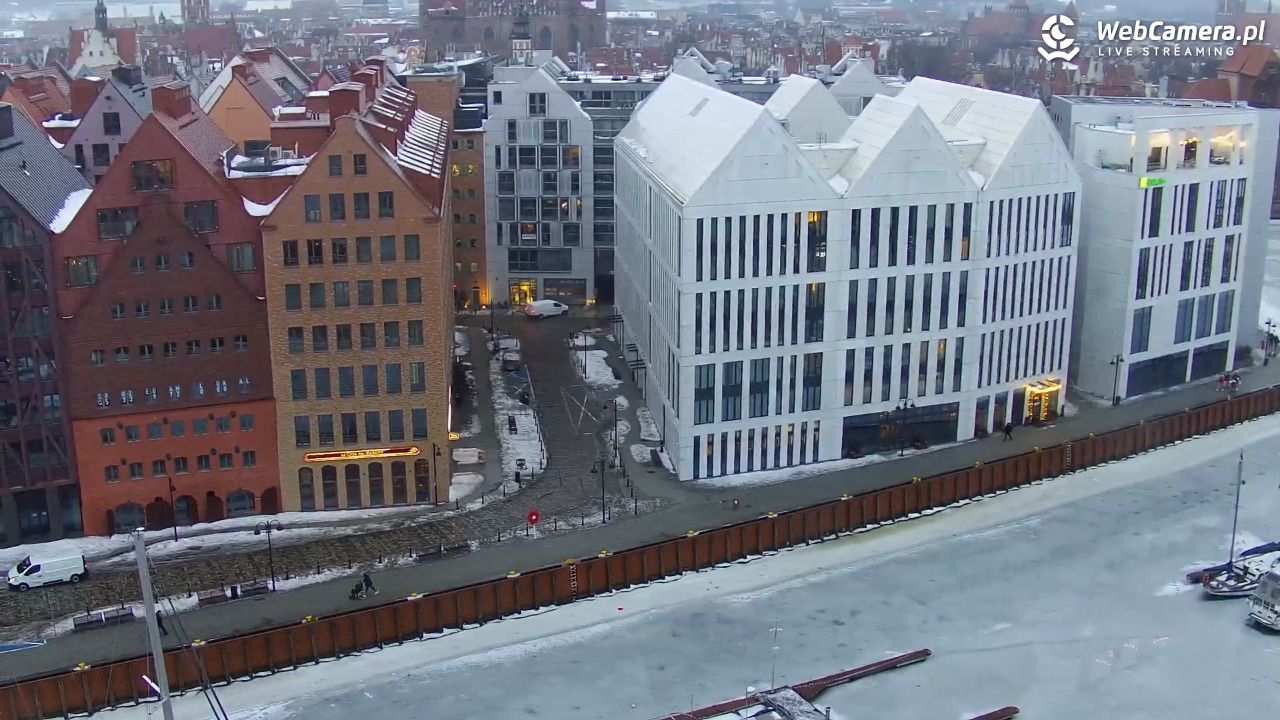 GDAŃSK - widok na Stare Miasto - 23 luty 2026, 16:59