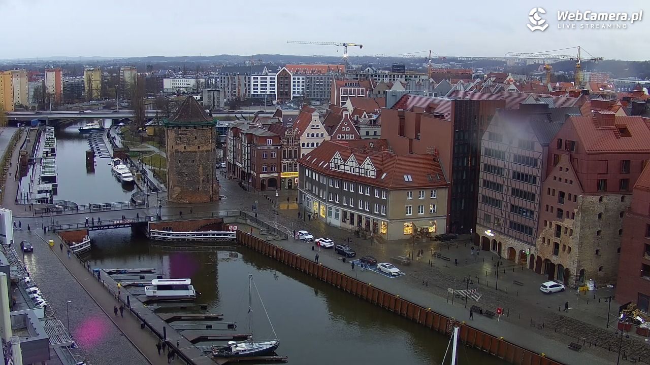 GDAŃSK - widok na Stare Miasto - 15 marzec 2026, 17:11