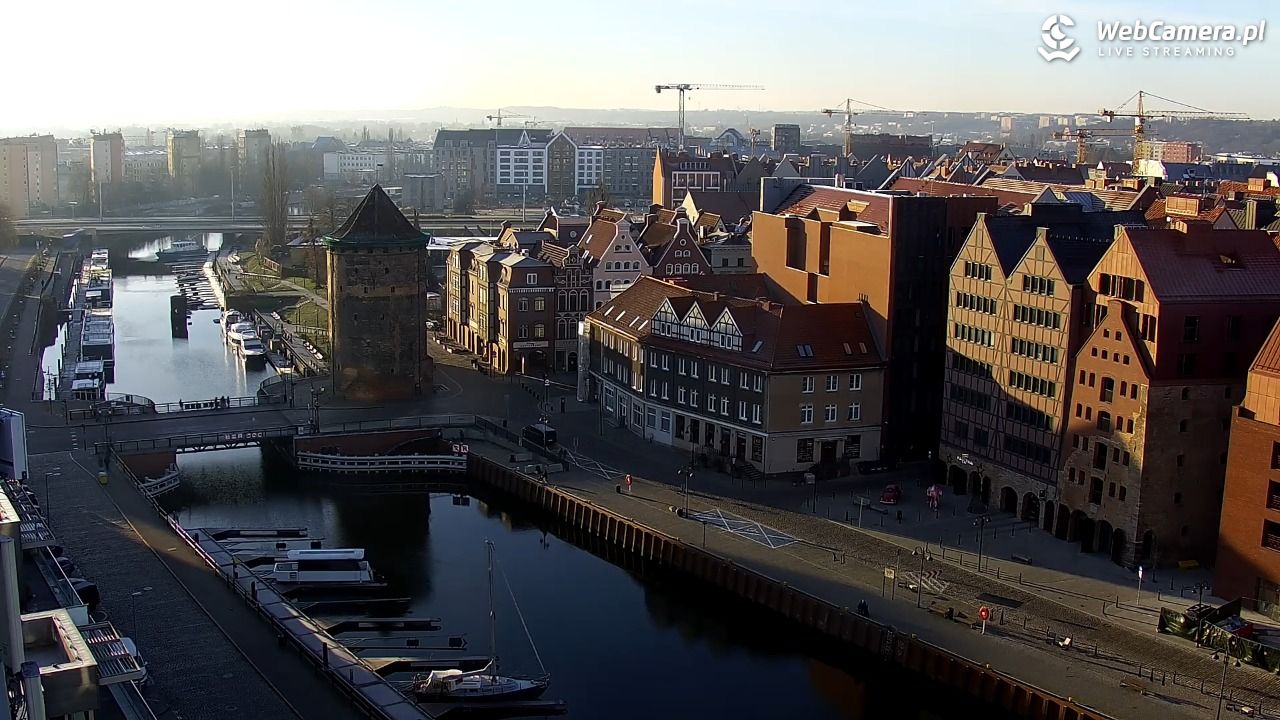 GDAŃSK - widok na Stare Miasto - 25 grudzień 2025, 10:04