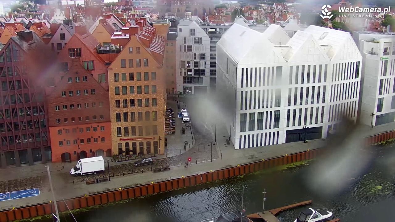 GDAŃSK - widok na Stare Miasto - 21 lipiec 2026, 06:54