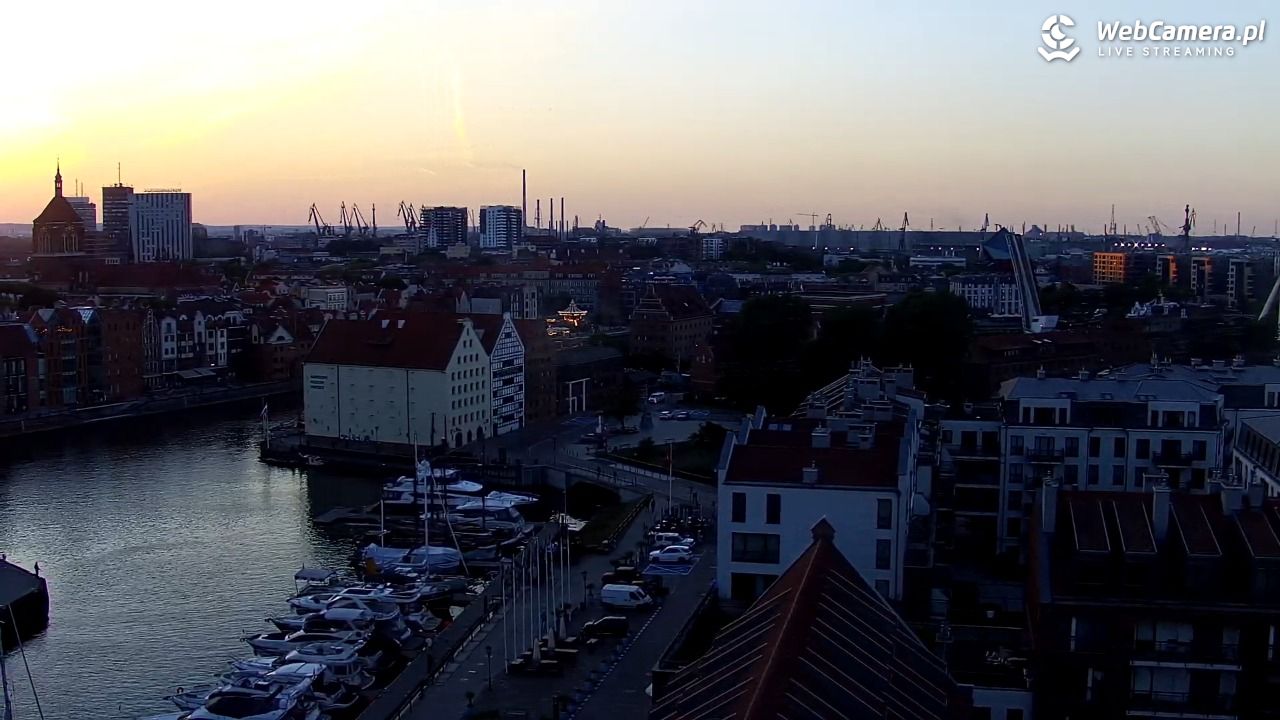 GDAŃSK - widok na Stare Miasto - 02 czerwiec 2026, 20:51