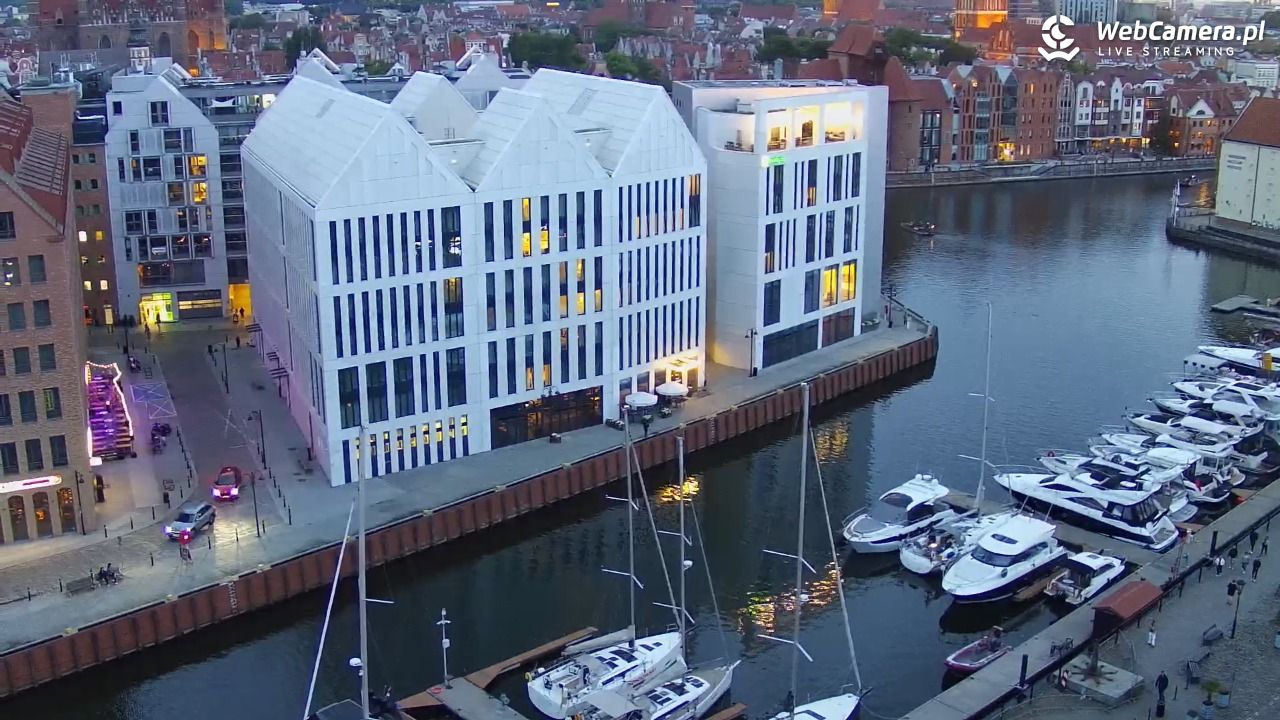 GDAŃSK - widok na Stare Miasto - 08 czerwiec 2026, 21:34