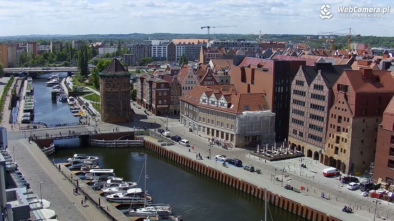 GDAŃSK - widok na Stare Miasto - 22 maj 2026, 11:25