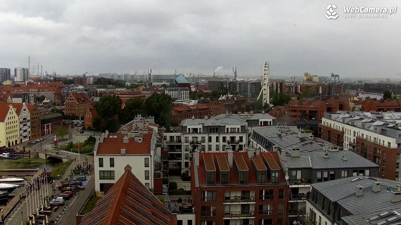 GDAŃSK - widok na Stare Miasto - 21 lipiec 2026, 10:55